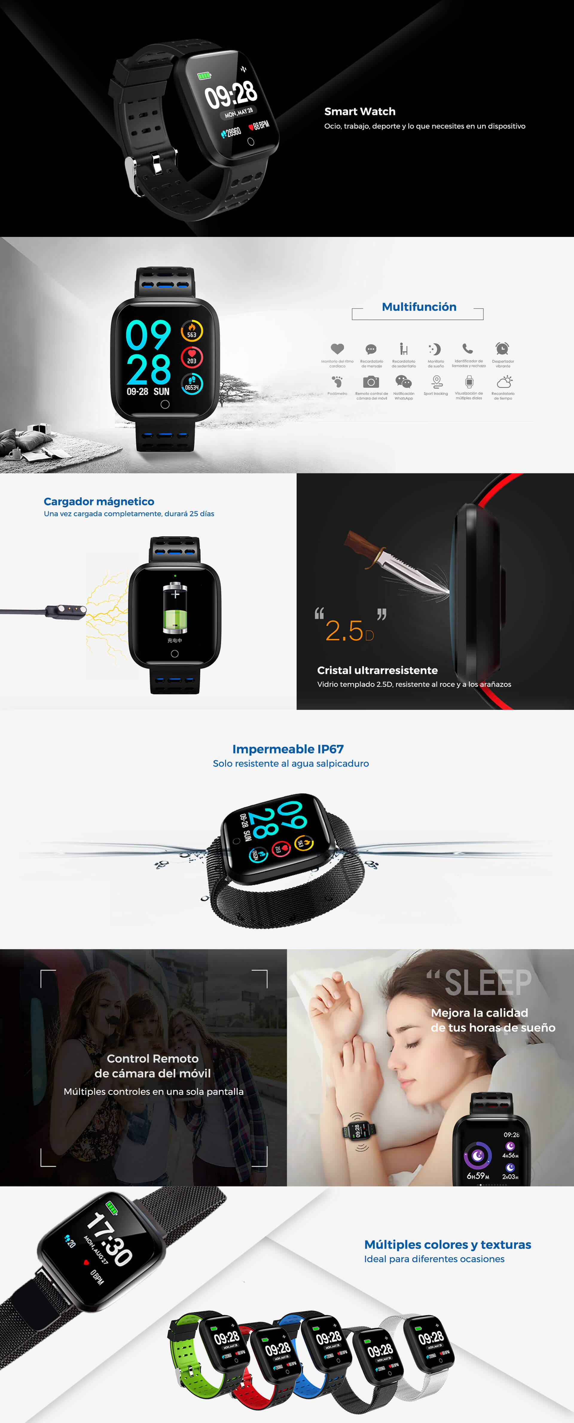 Azorex smartwatch q8