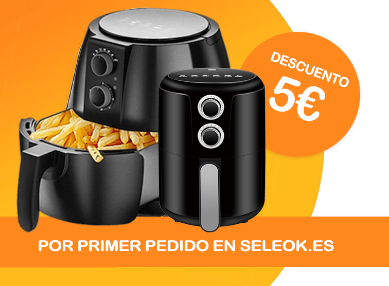 cupón descuento seleok.es Comprar freidora sin aceite.