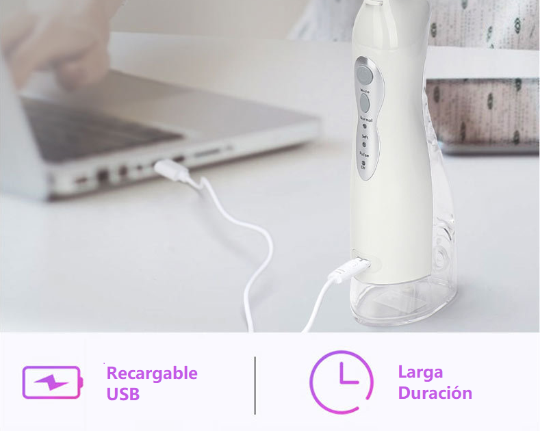 irrigador recargable