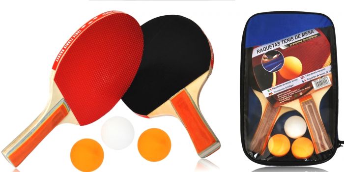 Raquetas de ping pong con pelotas y red palas de pin pon con bolas tenis de mesa 