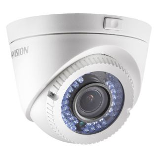 Cámara de vigilancia Hikvision Turbo HD 1080p exterior, 2 MP, domo, IP66, modelo ds-2ce56d0t-vfir3f 300609855
