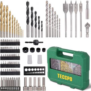 Set de Brocas y Puntas de Destornillador TECCPO MTH400