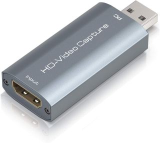 Capturadora de video HDMI a USB 2.0 de 1080P para Windows/Mac/Android: ¡Graba y transmite tus juegos y enseñanzas!