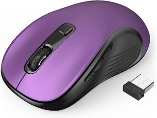 Ratón Inalámbrico Logitech 1000 dpi, Ambidiestro, Compatible con PC/Mac (Violeta)
