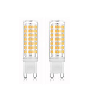  Lámpara LED G9 AC220V  5W  7W  9W  12W  bombilla LED de cerámica SMD2835  foco blanco cálido blanco frío  reemplaza la luz halógena Bombillas y tubos LED   