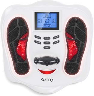 OSITO Foot Circulation Plus: Medic Foot Massager with EMS (Electric Muscle Stimulation) - Improves Blood Circulation, an Alternative to Pain Medication for Leg Relief