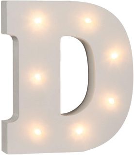 D Letra de madera iluminada con LED Letras Decorativas