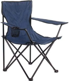 Silla de Camping  Plegable 50*50*80cm Azul