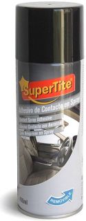 Pegamento Supertite 2477 Adhesivo Contacto transparente en Spray Multicolor