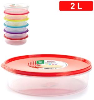 Tortilla Fiambrera Redondo 2500ML