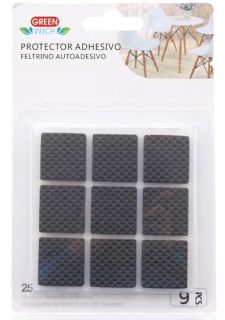 Protector Adhesivo para mesa y silla 25*25MM 9Pcs