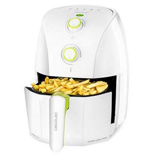 Cecotec Freidora Dietética sin Aceite Cecofry Compacta Freidora de Aire 1.5L 900W Temperatura Ajustable