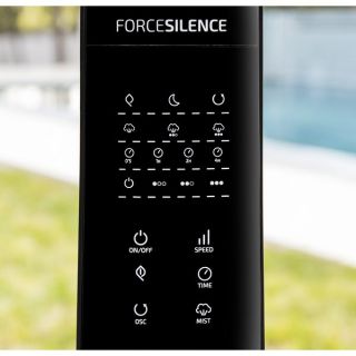 Aire Acondicionado y Ventiladores Domótica Hogar Ventilador Nebulizador Cecotec Forcesilence 690 Freshessence 90W