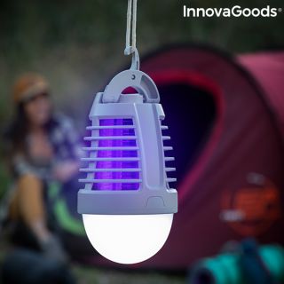 Lámpara Antimosquitos Recargable con LED 2 en 1 KL Bulb InnovaGoods