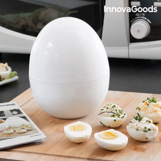 Cuecehuevos para Microondas con Recetario Boilegg InnovaGoods